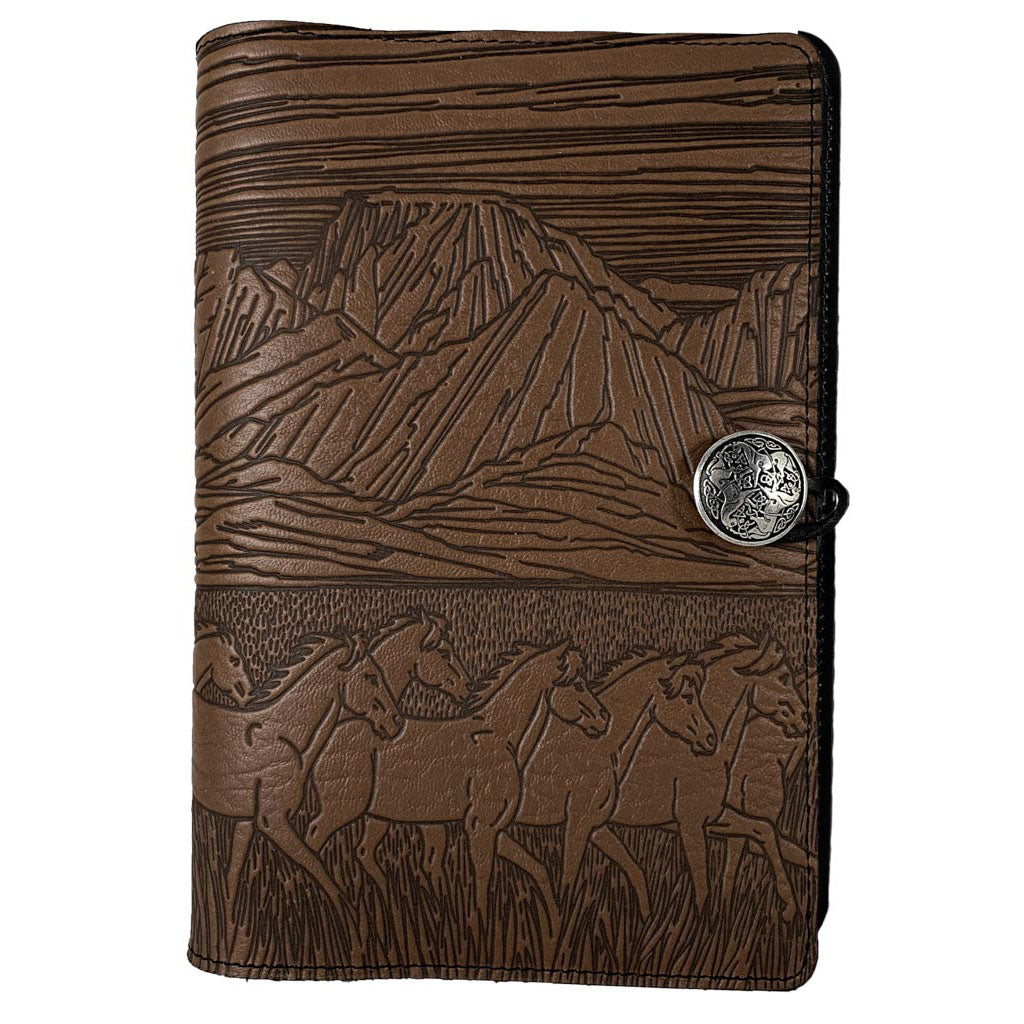 Large Notebook Cover, Running Horses