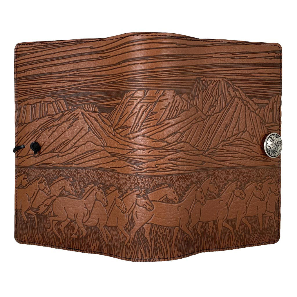 Large Notebook Cover, Running Horses
