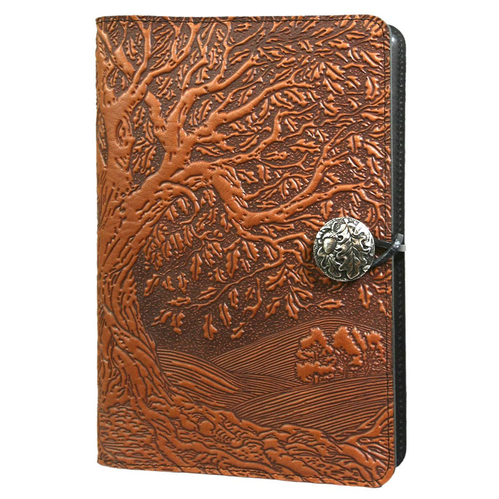 Leather Journal Cover | Diary | Tree of Life – Oberon Design Wholesale