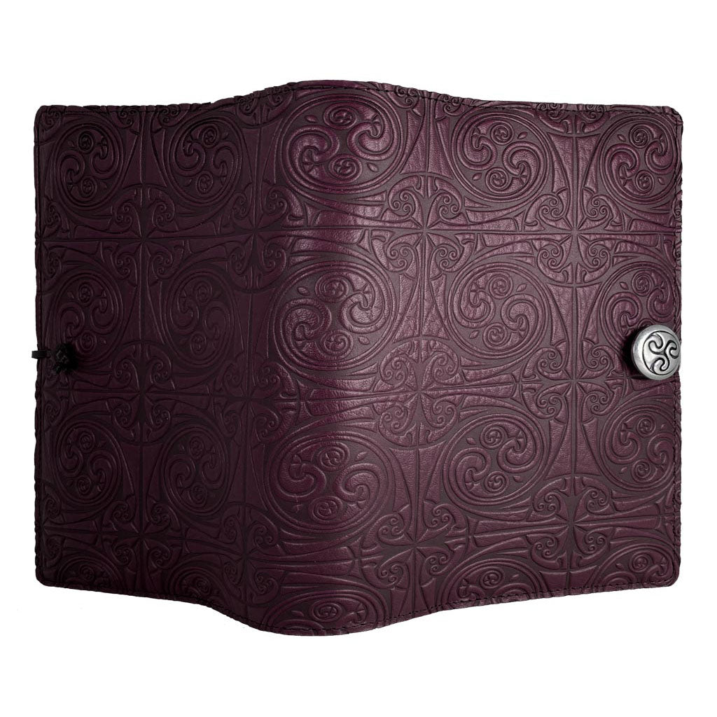 Large Notebook Cover, Triskelion Knot