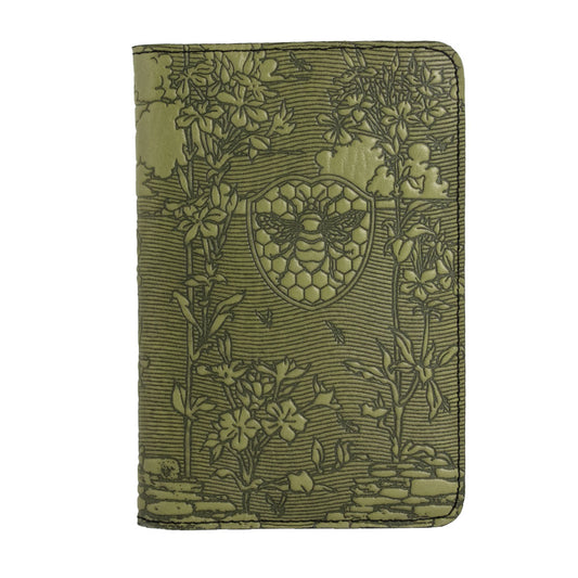 Pocket Notebook Cover, Bee Garden