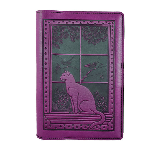 Pocket Notebook Cover, Cat in Window