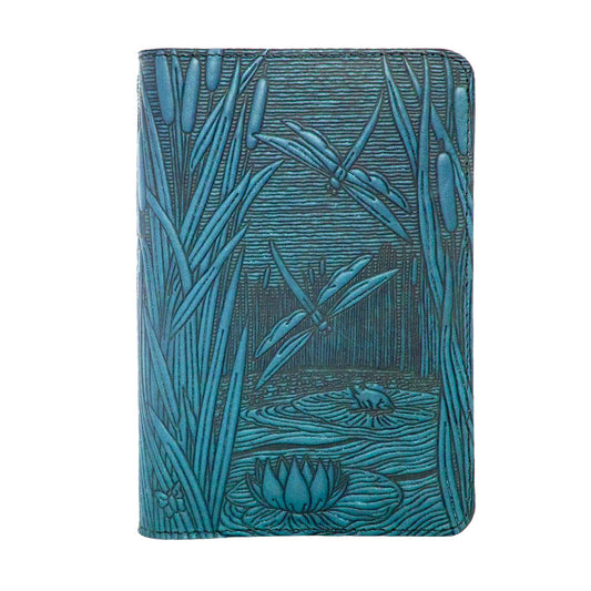 Pocket Notebook Cover, Dragonfly Pond