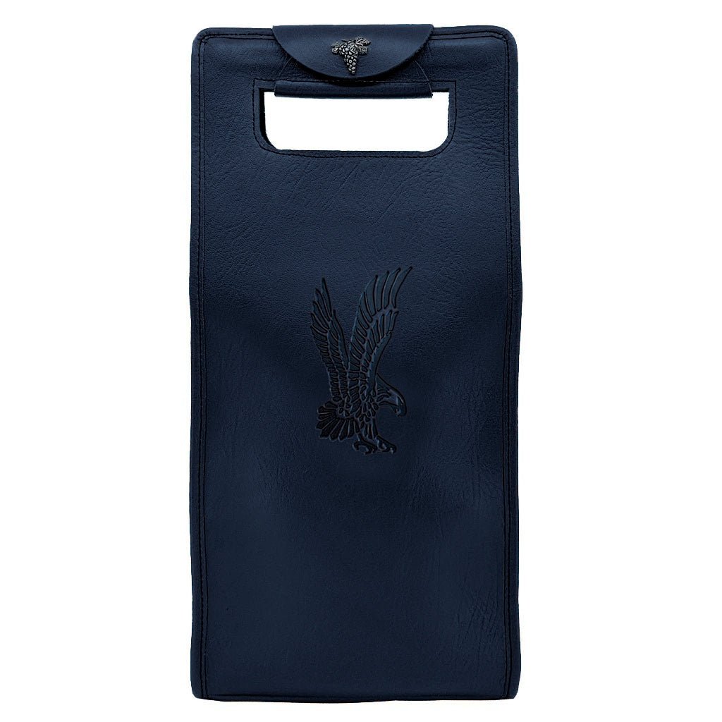 eagle double bottle wine bag in navy