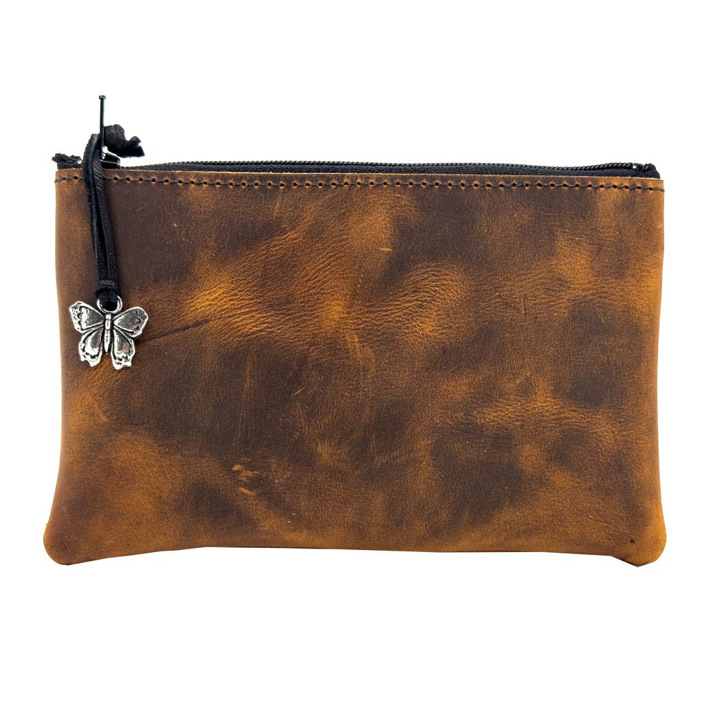 Zipper Pouch, Wallet, Coin Purse, Hard Times