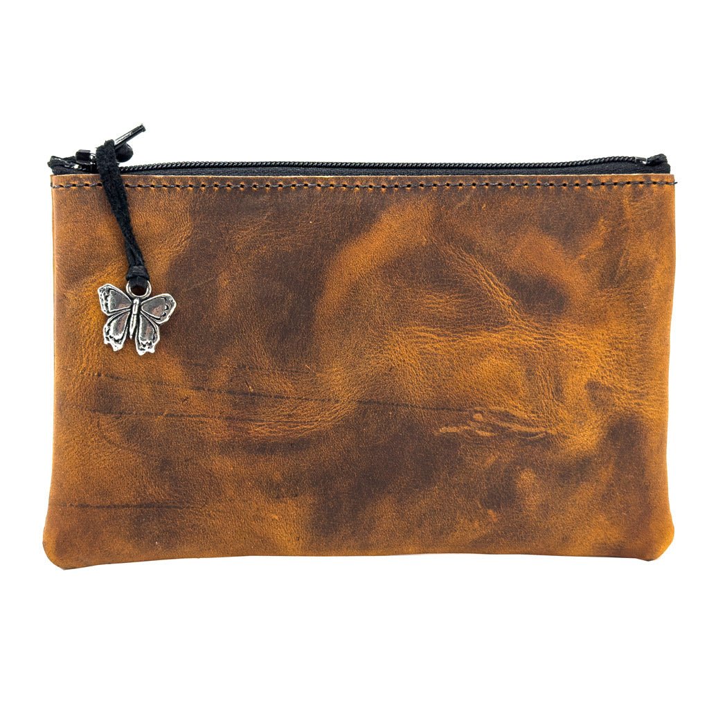 Zipper Pouch, Wallet, Coin Purse, Hard Times