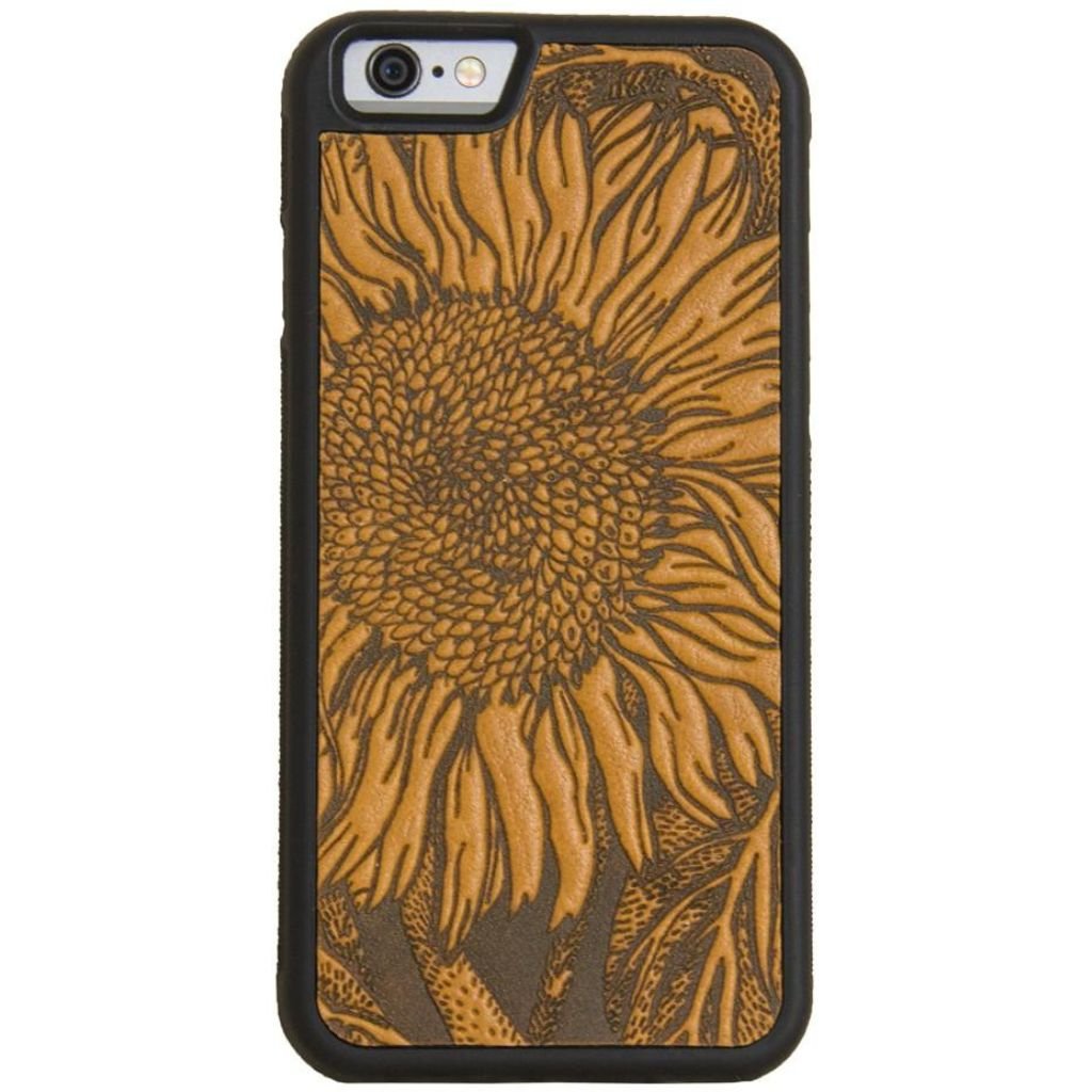 iPhone SE Leather Case Sunflower, Marigold