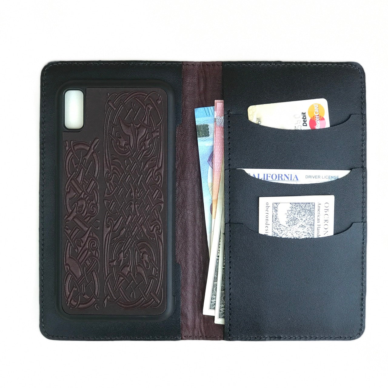 Large Leather Smartphone Wallets