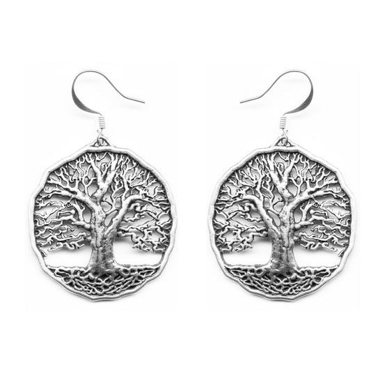 Earrings, Tree of Life