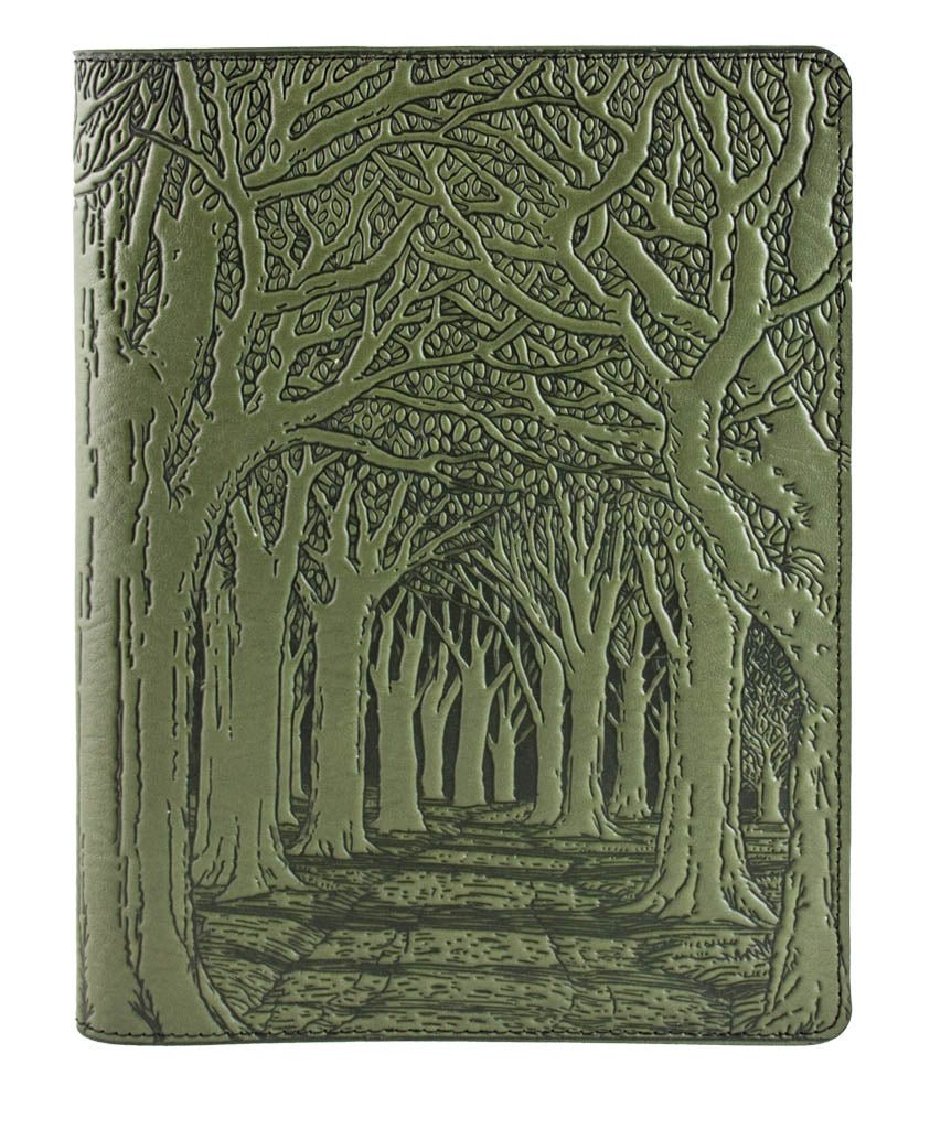 Leather Composition Notebook Cover | Avenue of Trees – Oberon Design ...