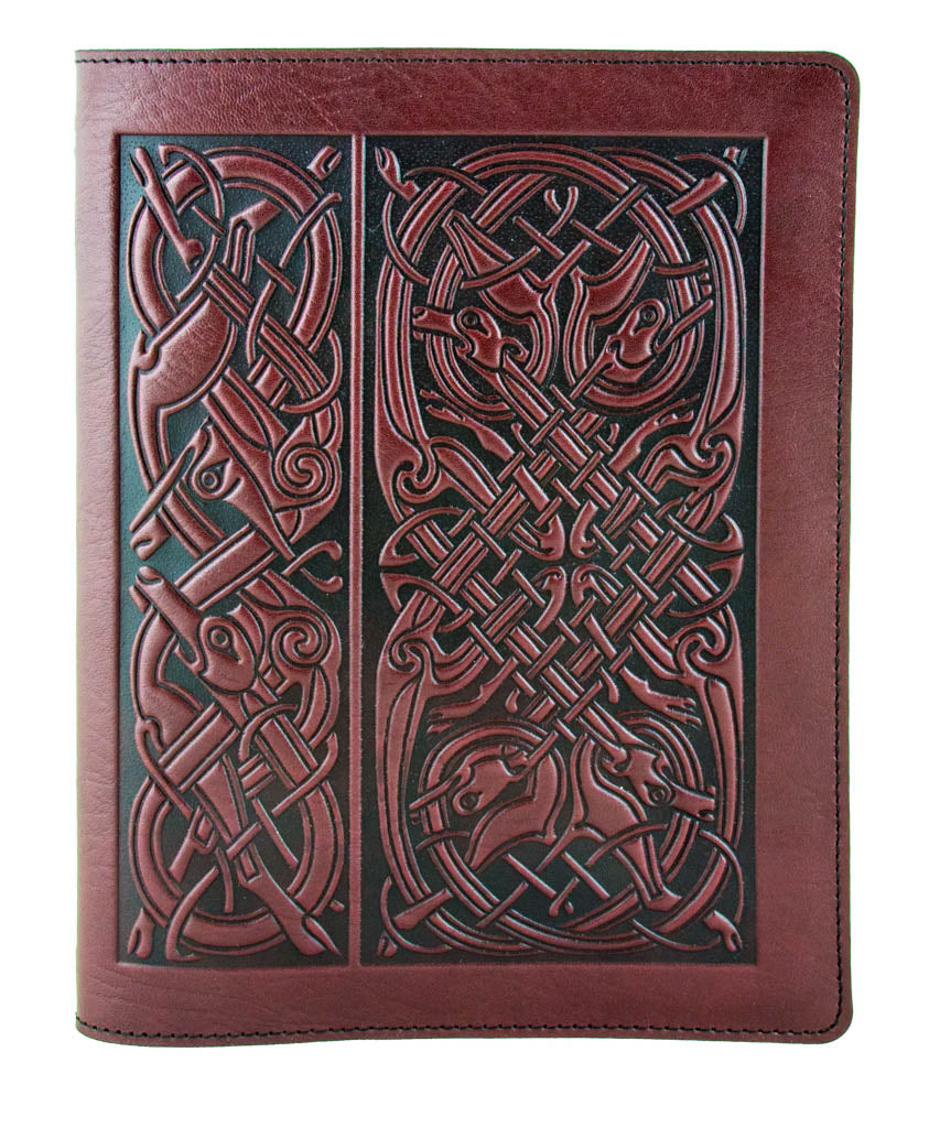 Composition Notebook Cover, Celtic Hounds