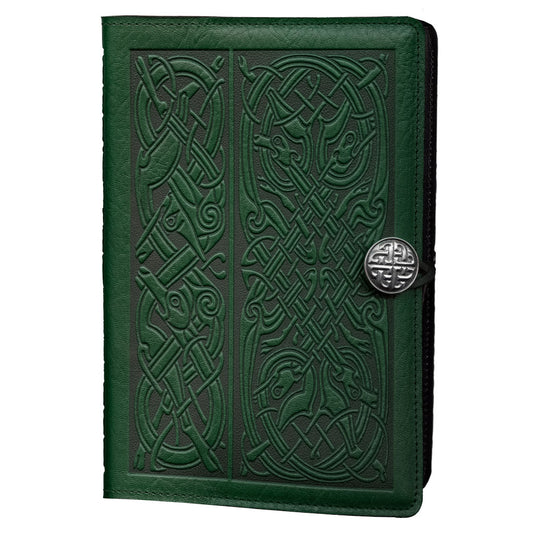 Large Notebook Cover, Celtic Hounds