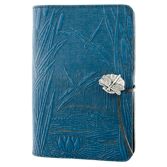 Large Notebook Cover, Dragonfly Pond