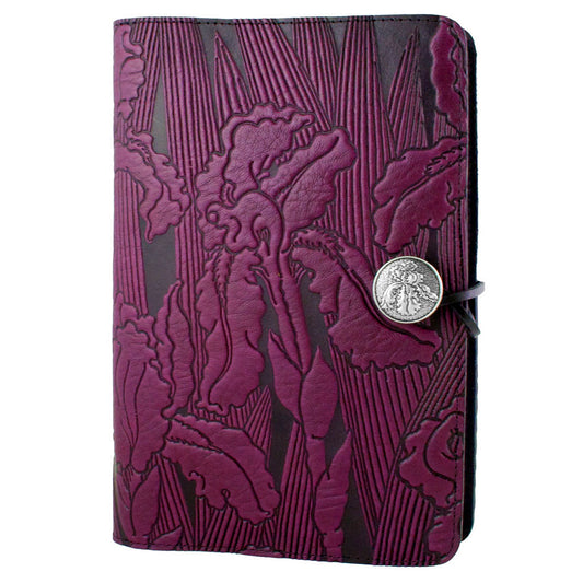 Large Notebook Cover, Iris