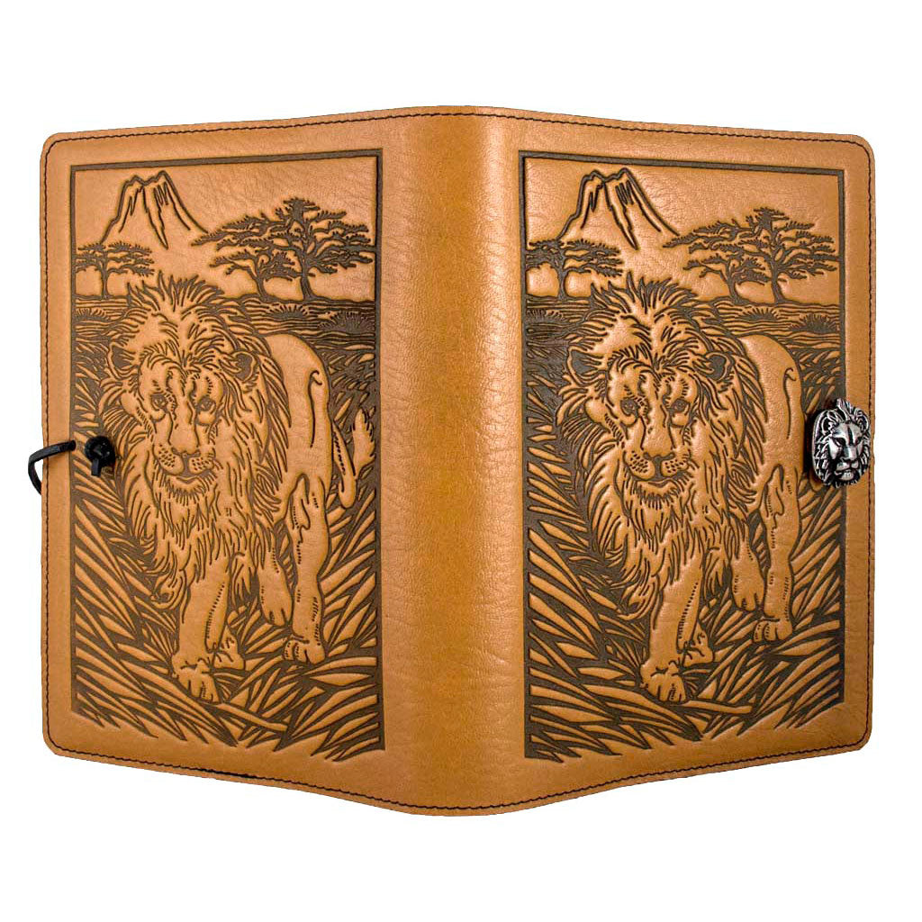 Large Notebook Cover, Lion
