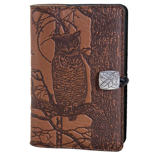 Large Notebook Cover, Horned Owl