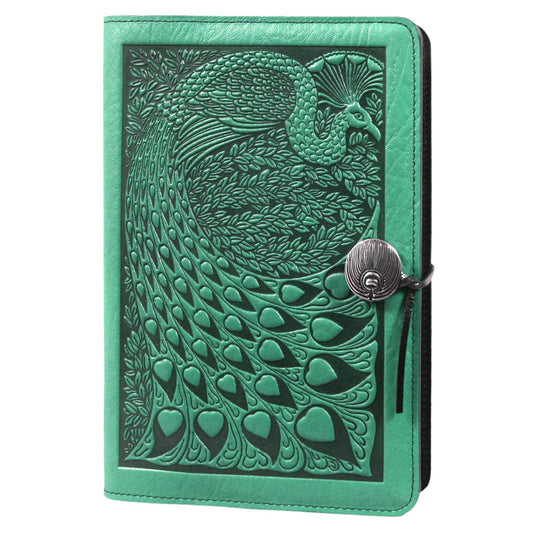 Large Notebook Cover, Peacock