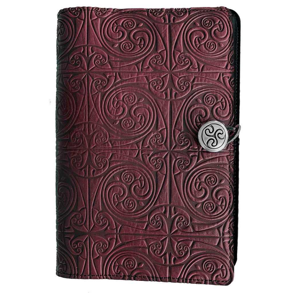 Large Notebook Cover, Triskelion Knot