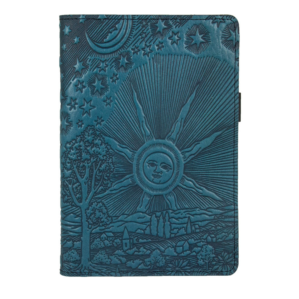 Small Leather Portfolio Notebook, Roof of Heaven