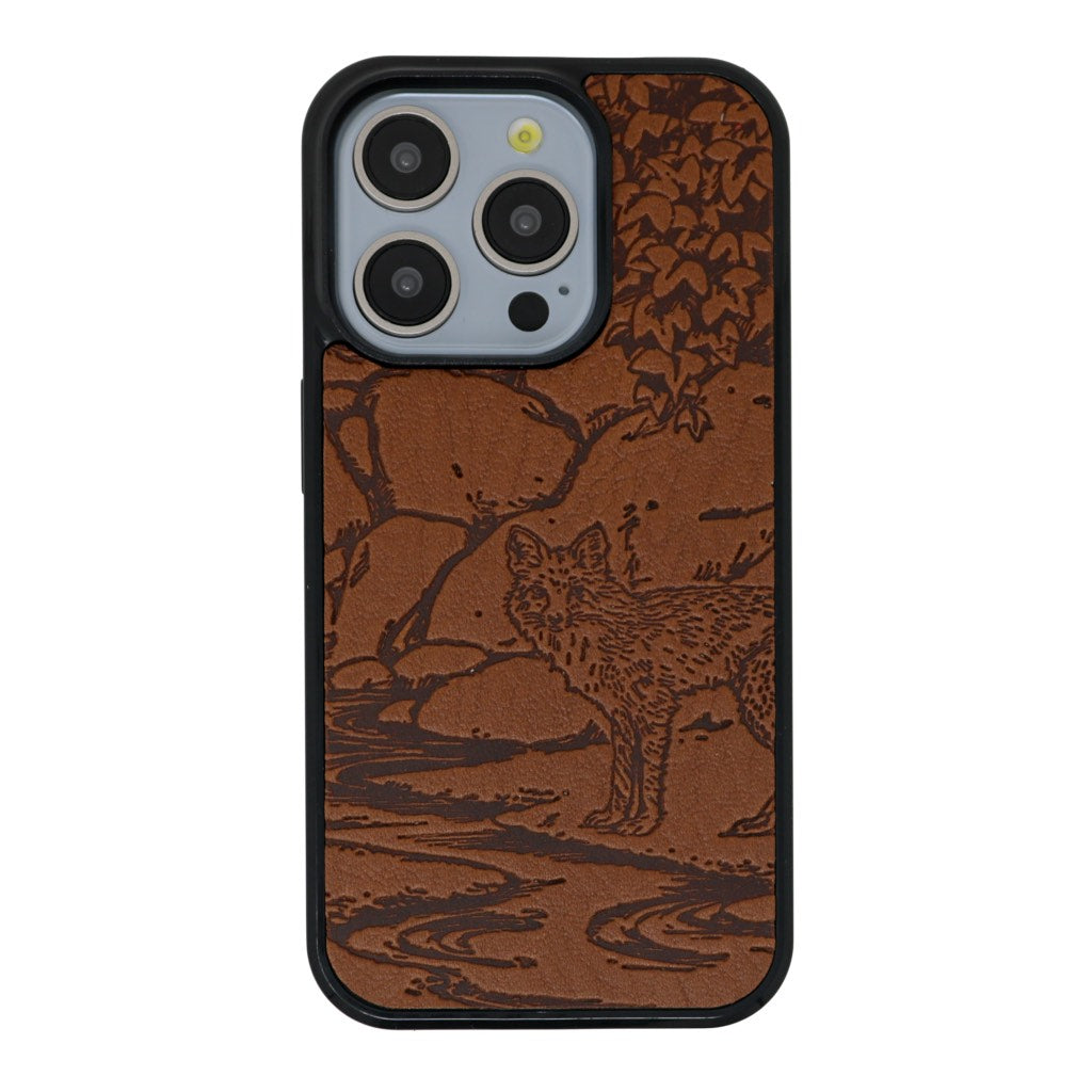 Oberon Design Genuine Leather iPhone Case, Hand-Crafted, Mr. Fox ...
