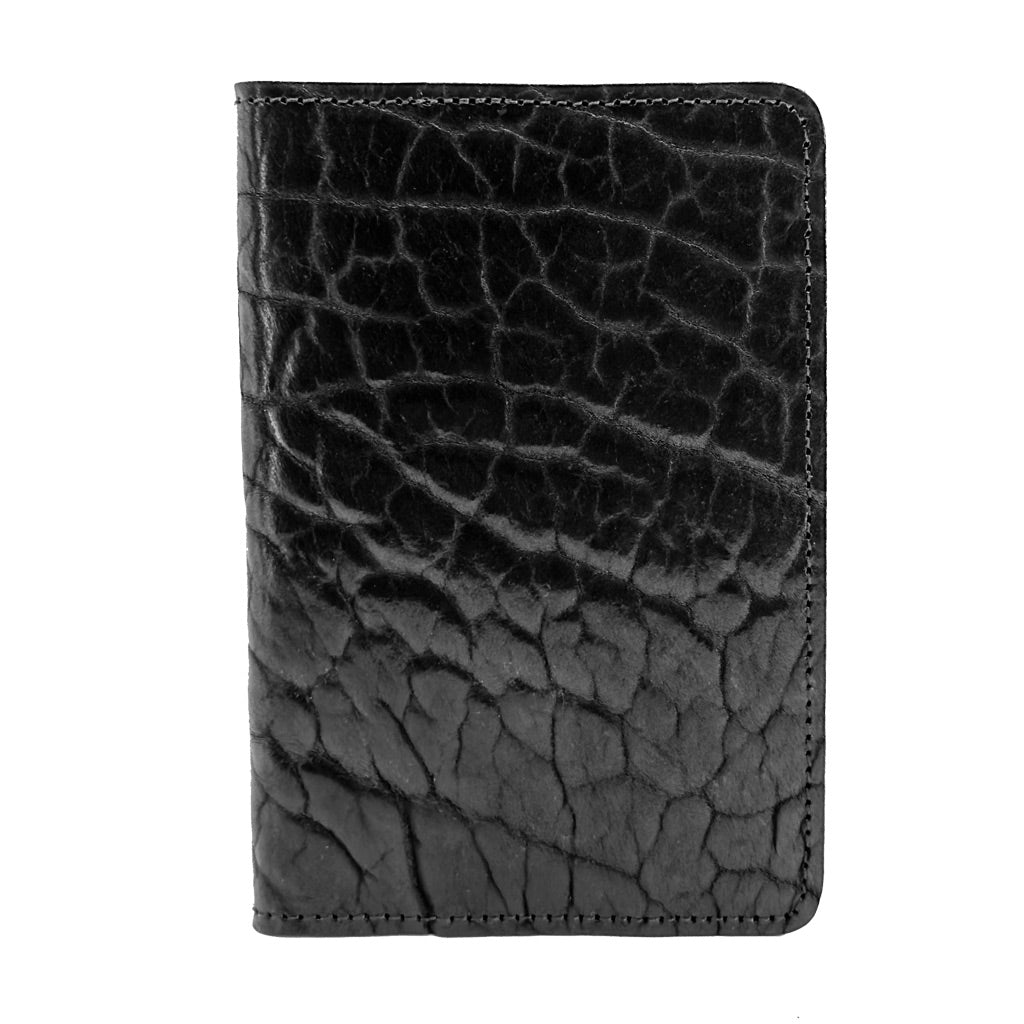 Glazed Shrunk Bison Pocket Notebook Cover