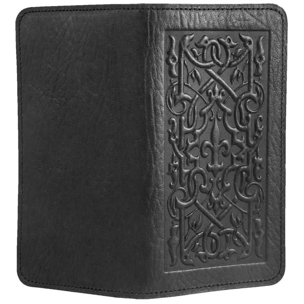 Leather Checkbook Cover | The Medici in Fern