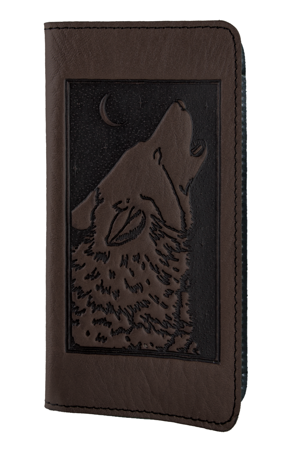 Checkbook Cover | Singing Wolf