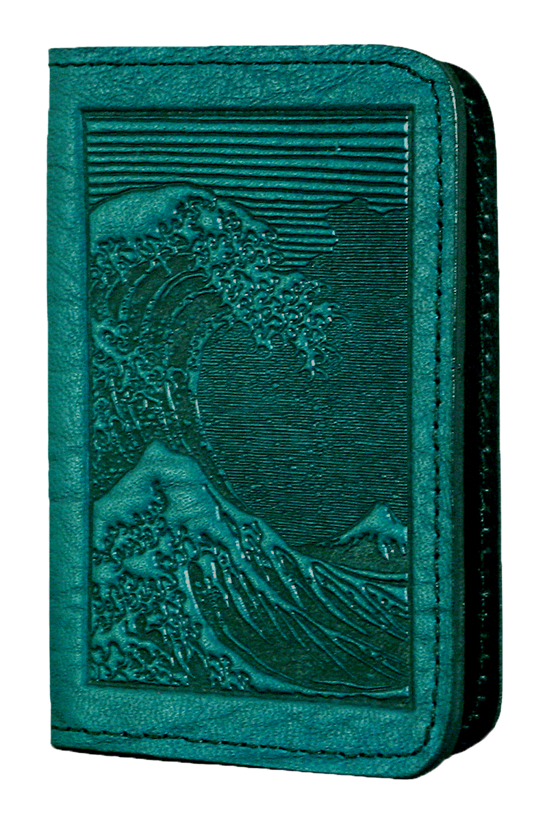 Checkbook Cover | Hokusai Wave